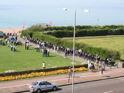Brighton Front with all machines lined up